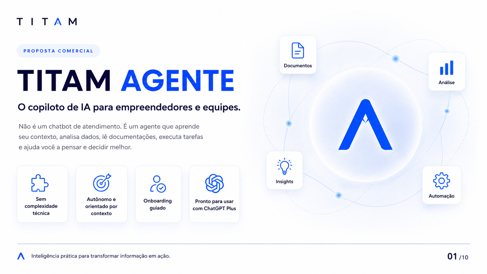 Interface do TITAM Agente